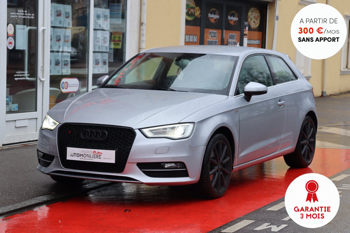 Audi A3 2.0 TDI 150 Ambition Luxe Pack S-Line S-Tronic6 (Bang & Olufsen, Keyless Go, Meplat) — 1