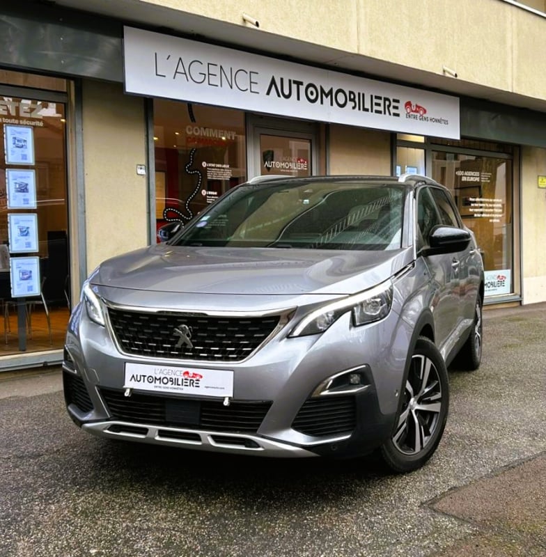 Peugeot 5008 1.6 PURETECH 180 S&S GT LINE EAT8 1ERE MAIN, SUIVI COMPLET PEUGEOT — 1