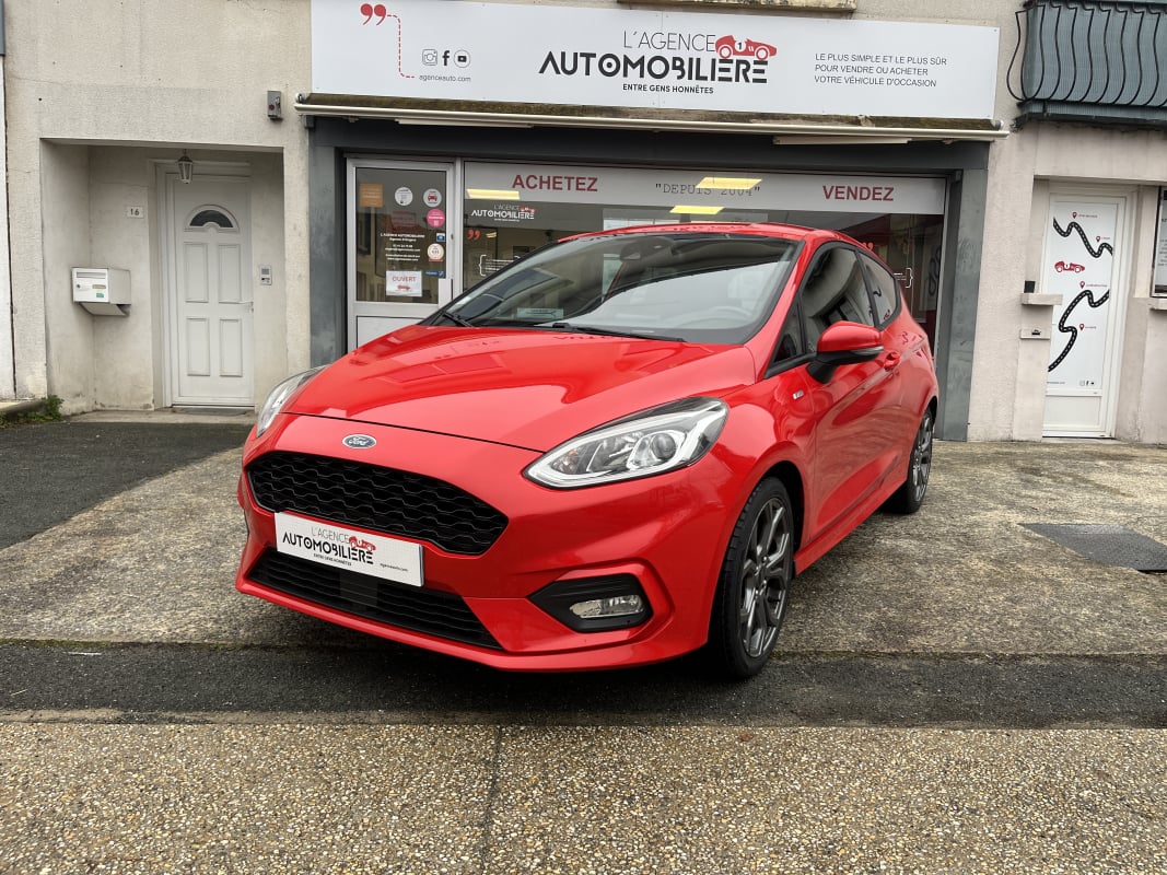 Ford Fiesta VII 3 portes 1.0 SCTi EcoBoost S&S 140 cv ST LINE - Seconde main — 1