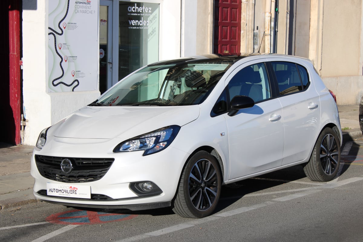 Opel Corsa 1.4 T 100 BLACK EDITION START-STOP ( 1ère main, Entretien OPEL, Caméra de recul ... ) — 1