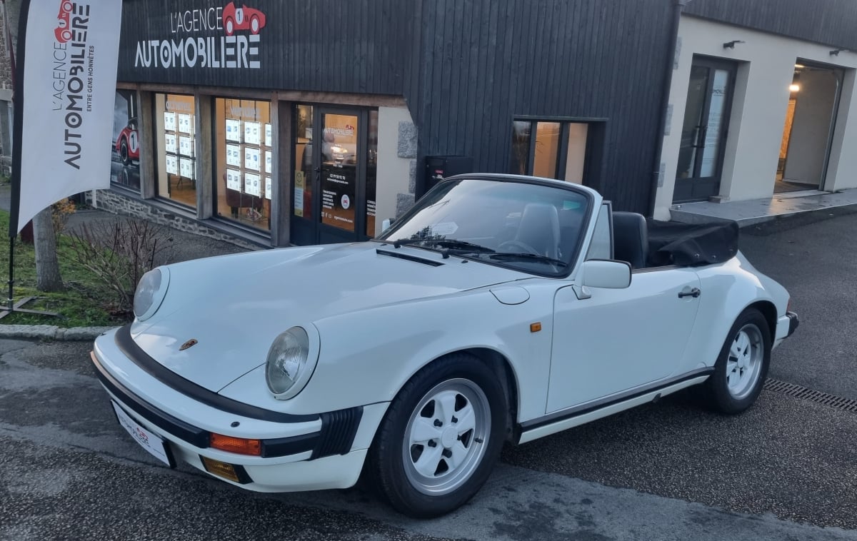 Porsche 911 Cabriolet 911 SC 3.2 CABRIOLET BOÎTE G50 — 1