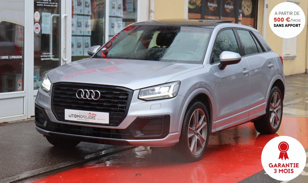 Audi Q2 2.0 TDI 150 S-Line S-Tronic7 (TO, CarPlay, Caméra, Méplat, Virtual) — 1
