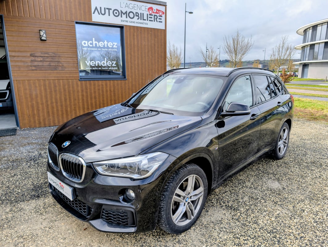 BMW X1 18D SDRIVE 2.0 D STEPTRONIC 150 CH PACK M BOÎTE AUTO CAMÉRA DE RECUL AFFICHAGE TÊTE HAUTE SUIVI CONCESSION