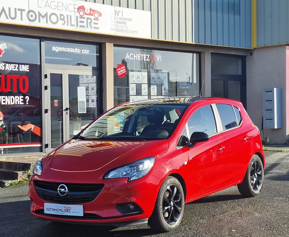 Opel Corsa 1.4 TURBO 100 CH BLACK EDITION 1ère main — 1