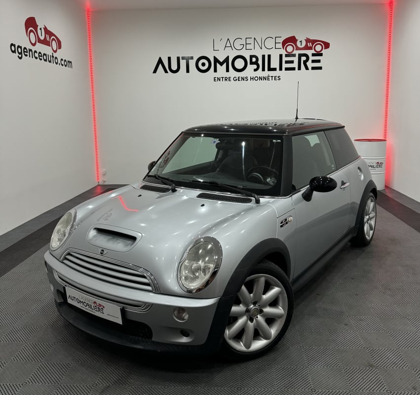 Mini Cooper COOPER S 1.6i 16V 165CV BVM6 CUIR-TISSU/JANTES ALU 17'/CLIM/REGULATEUR — 1