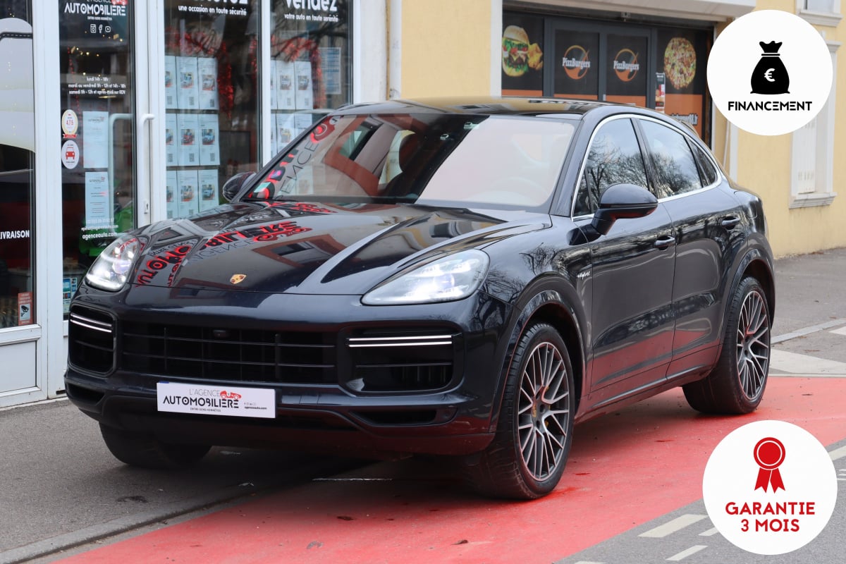 Porsche Cayenne Coupé 4.0 V8 680 Turbo S E-Hybrid (1ère main, Toit pano, Bose) — 1
