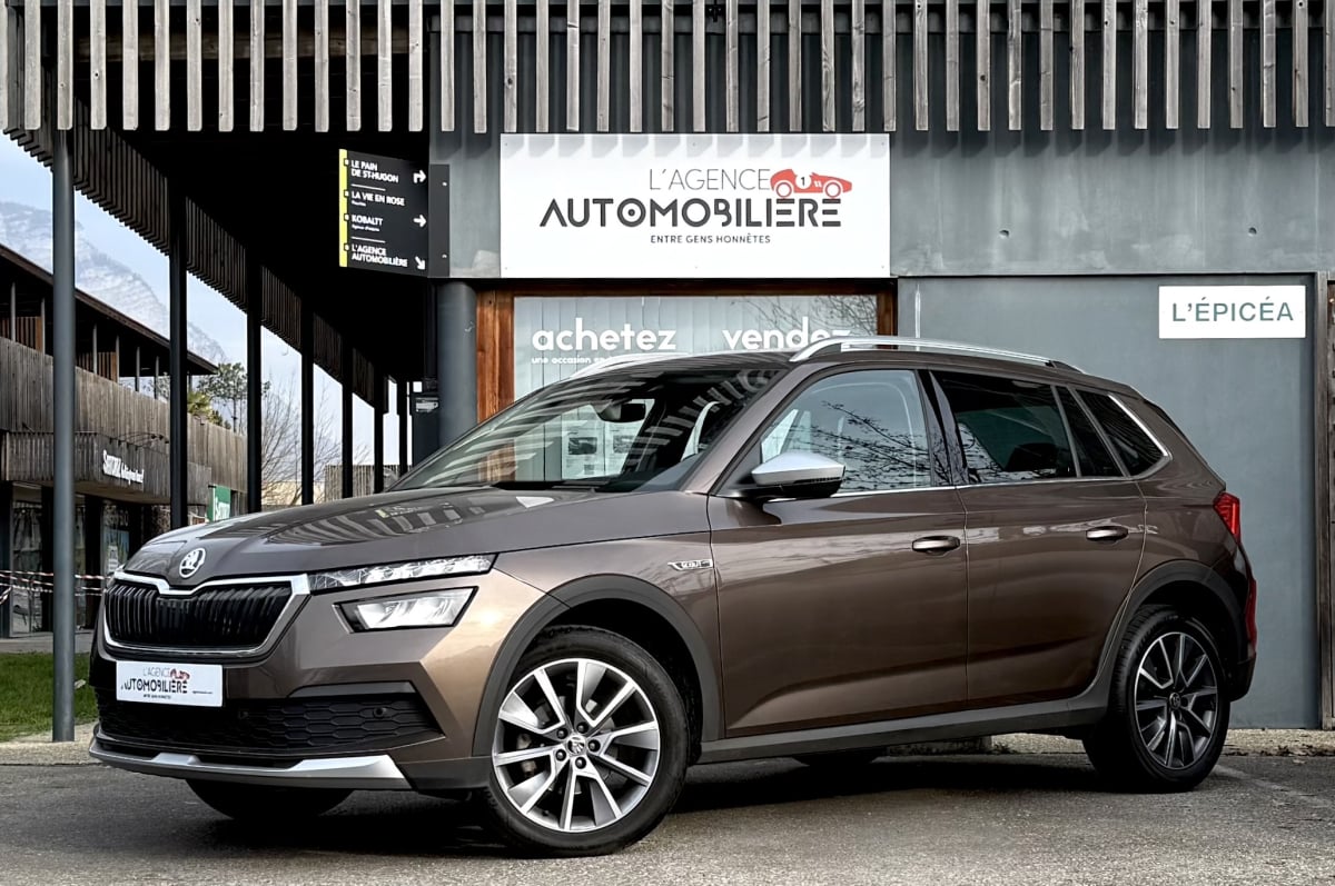 Skoda Kamiq 1.5 TSI 150ch Scoutline DSG / Caméra - Attelage