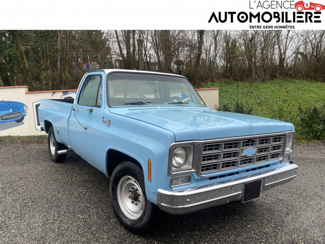Chevrolet C20 Silverado 5.7 V8 350 CI – Année 1977 - Collector — 1