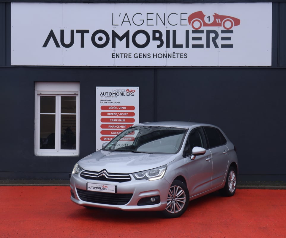 Citroen C4 Ph.2 1.6 BlueHDi 120 Millenium Business BVM6 (Distri à jour, Bluetooth, GPS...) — 1