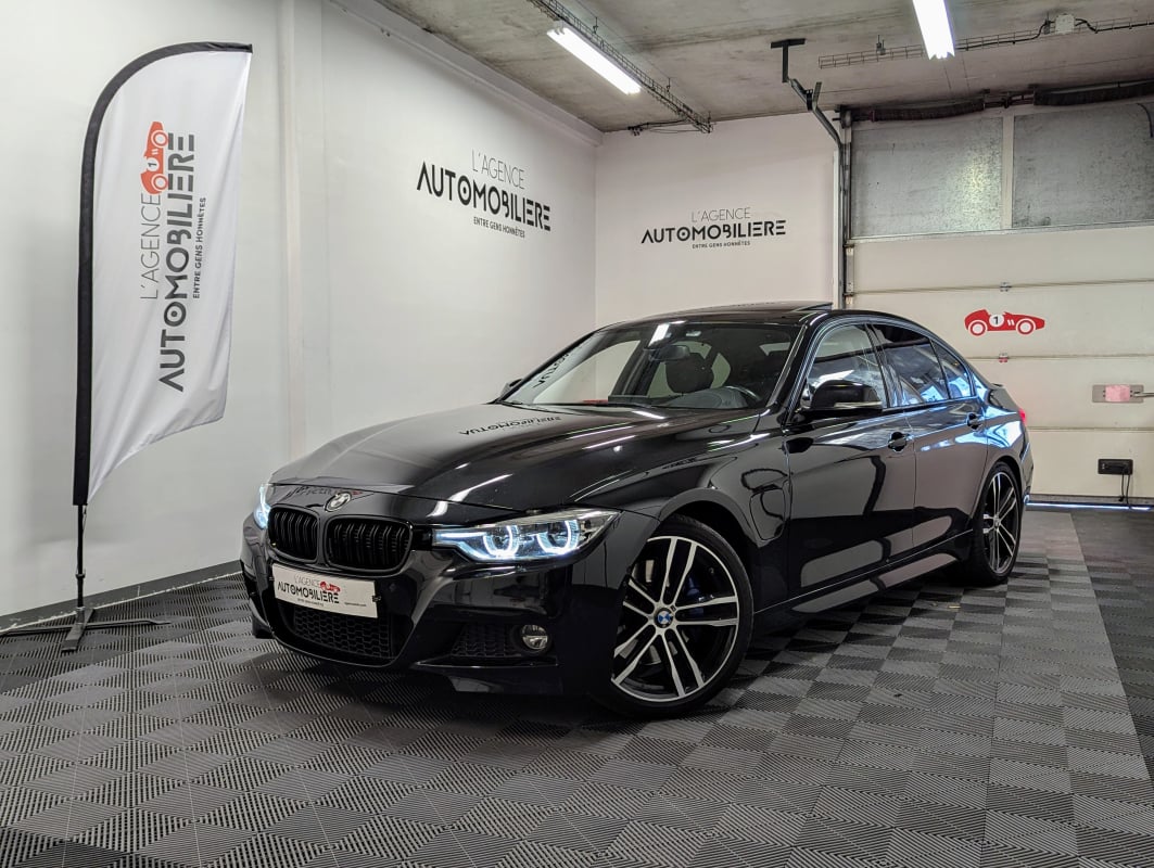 BMW Série 3 (F30) (2) 330E 252 HYBRIDE M SPORT BVA8 + TOIT OUVRANT — 1