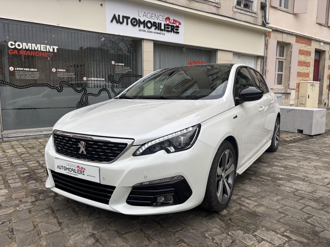 Peugeot 308 II (T9) Phase II 1.2 THP Puretech 12V GPF EAT8 130 cv Boîte auto — 1
