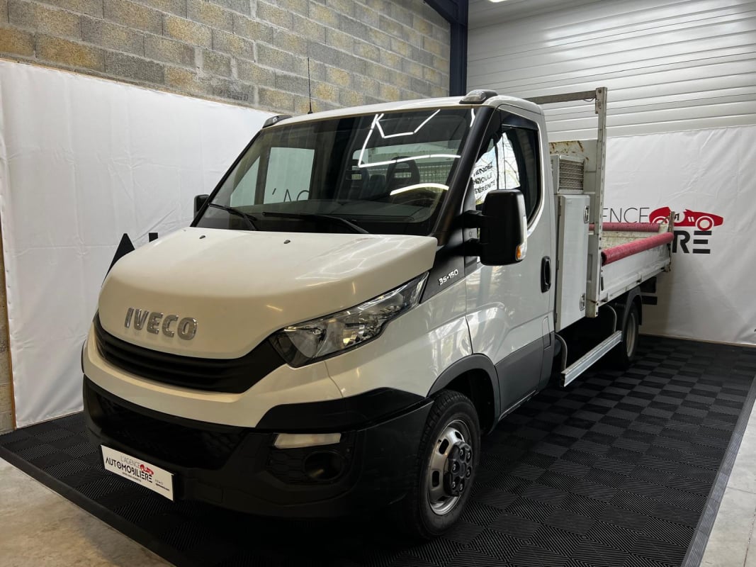 Iveco 35c15 150ch 3.0D Turbo - Coffre + Benne (Tarif TTC avec TVA RECUPERABLE) — 1