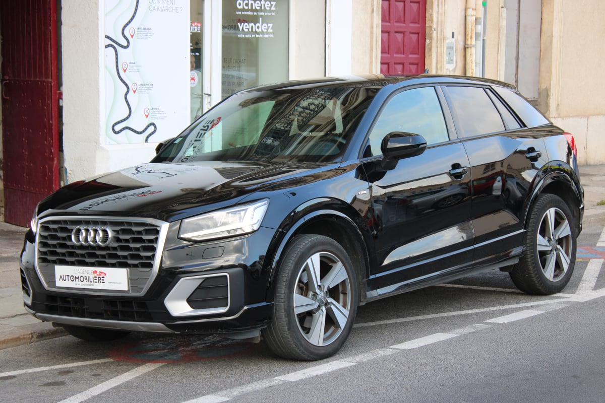 Audi Q2 1.0 TFSI 115 S-LINE S-TRONIC BVA ( Carplay, Radar Arr, GPS ... ) — 1