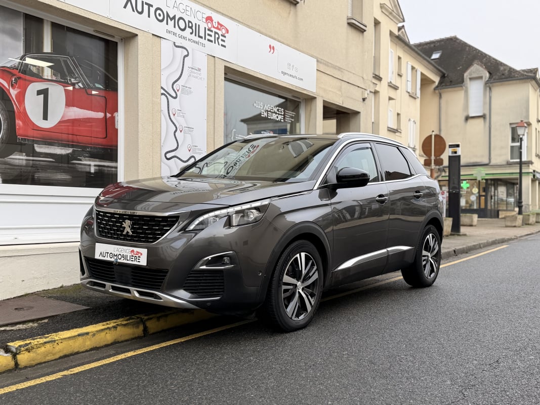 Peugeot 3008 PEUGEOT 3008 1.5 BlueHDi 130 GT LINE EAT8 ORIGINE FR SUIVI COMPLET+OPTIONS! — 1