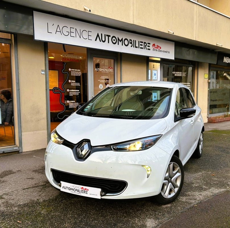 Renault Zoe R90 ZEN 41 KWH SOH 90%, SUIVI RENAULT, BATTERIE EN LOCATION — 1