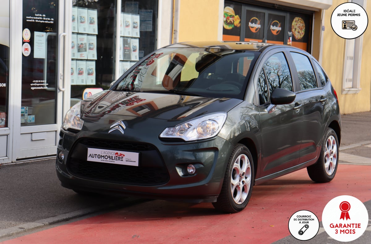 Citroen C3 1.6 HDI 92 Confort BVM (Distribution à jour, Climatisation) — 1