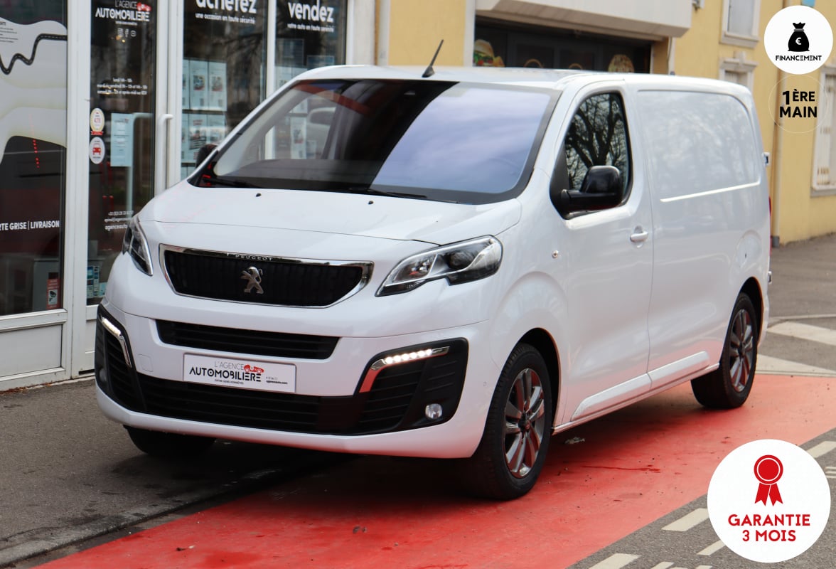 Peugeot Expert M 2.0 BlueHDi 180 EAT8 (Prix HT - TVA Récupérable, Attelage amovible, Cloison vitrée) — 1