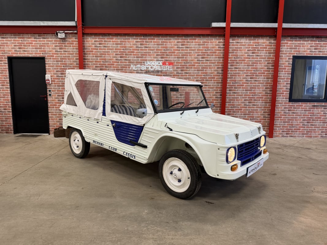 Citroen Mehari Citroën Méhari – 1981 Blanche & Bleue – Collection — 1