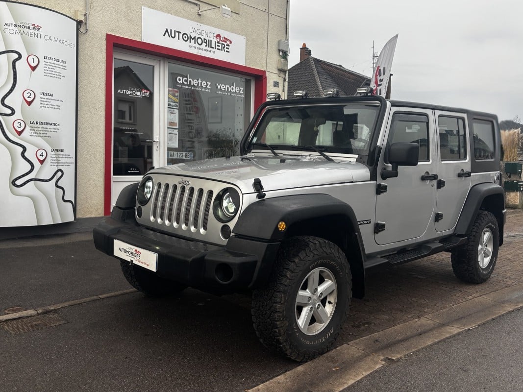 Jeep Wrangler JK UNLIMITED 2.8 CRD 4WD 177ch — 1