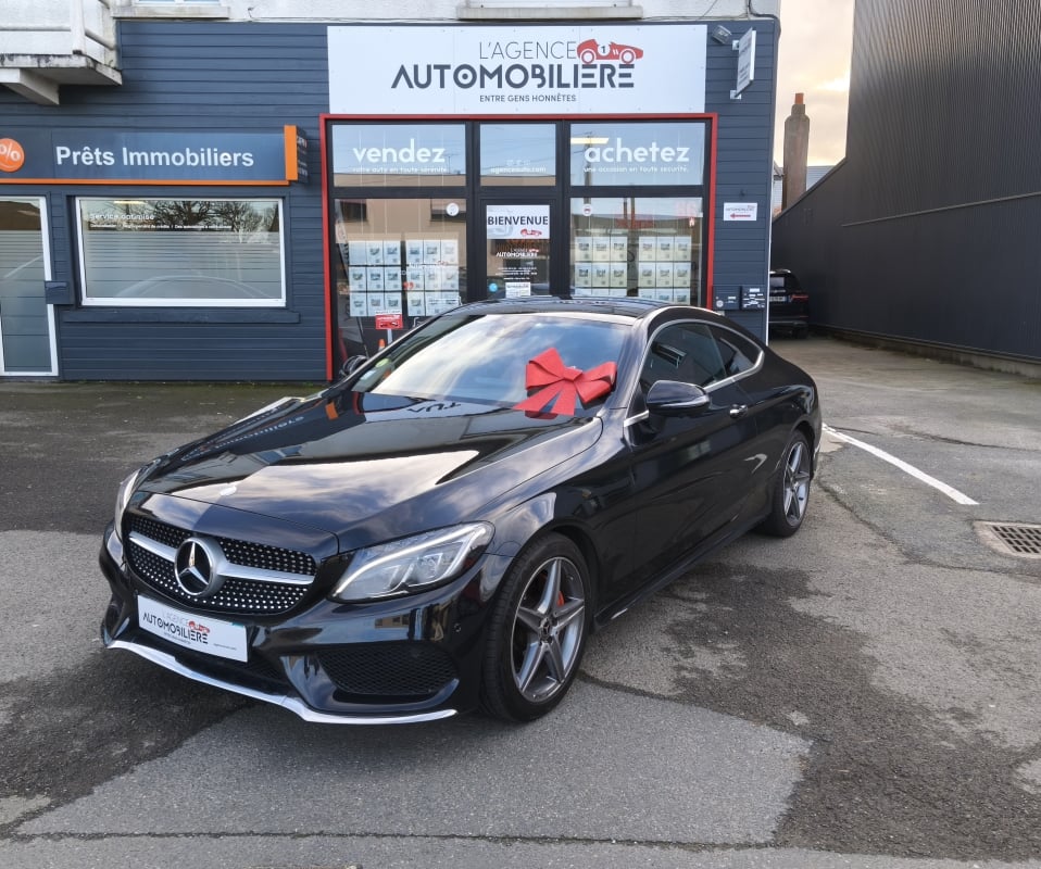 Mercedes-Benz Classe C Coupé 220D 2.2 CDI 170ch 7G Tronic AMG LINE (Toit ouvrant) — 1