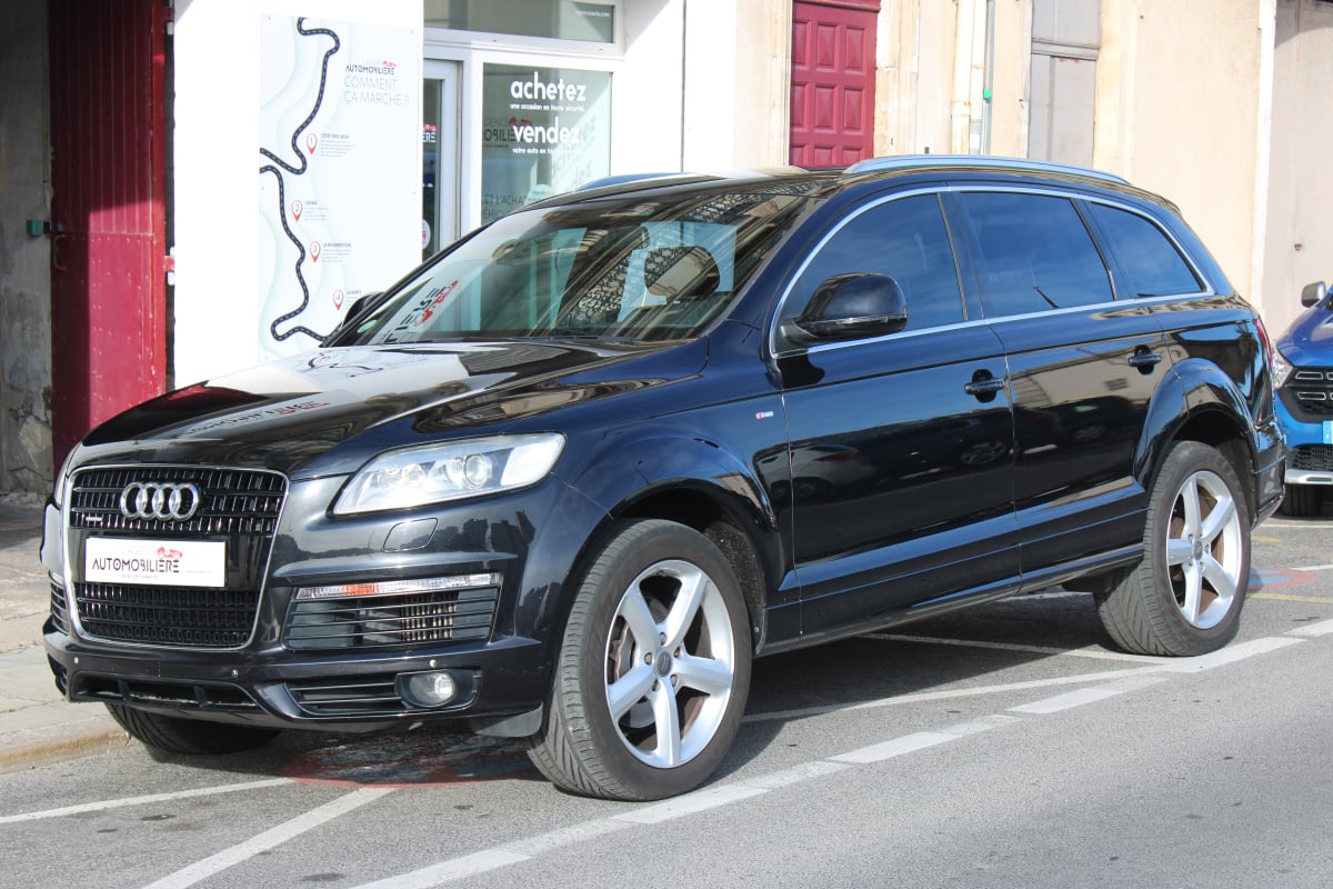 Audi Q7 3.0 TDI 230 S-LINE QUATTRO TIPTRONIC BVA ( Caméra de recul, Sièges chauffants, GPS ... ) — 1