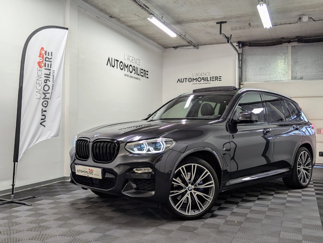 BMW X3 (G01) XDRIVE30D 265 M SPORT BV8 + TOIT OUVRANT + CUIR
