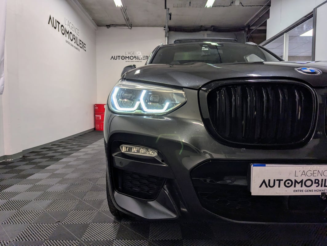 BMW X3 (G01) XDRIVE30D 265 M SPORT BV8 + TOIT OUVRANT + CUIR — 37