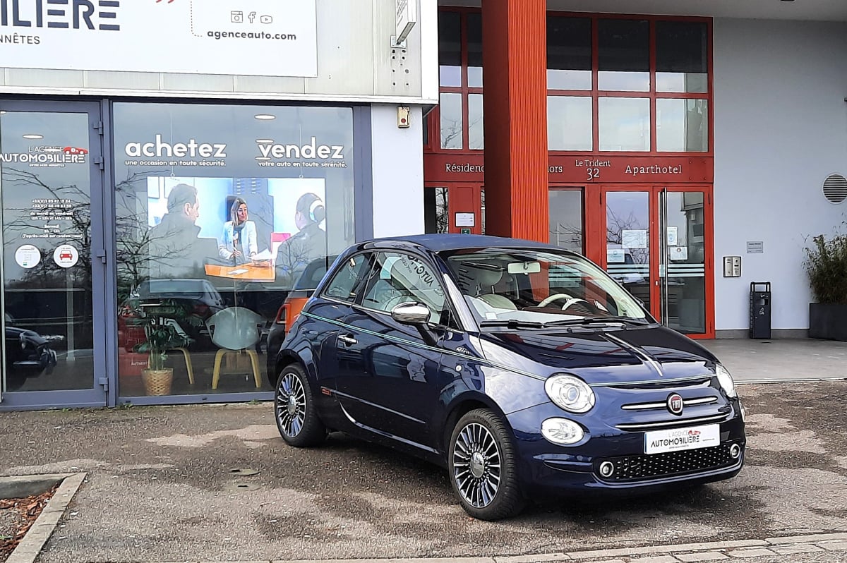 Fiat 500 0,9 Twinair RIVA Cabriolet 105CH 1ere MAIN — 1