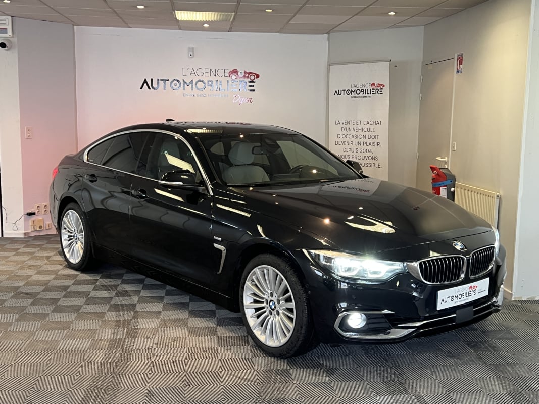 BMW Série 4 Gran Coupé 430d xDrive Luxury 3.0D 258 cv Toit Ouvrant Volant M Sièges Caméra CarPlay — 1
