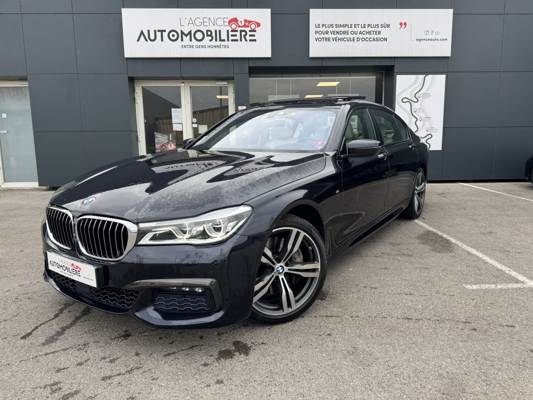 BMW Série 7 750Li 450ch v8 bi-turbo pack M