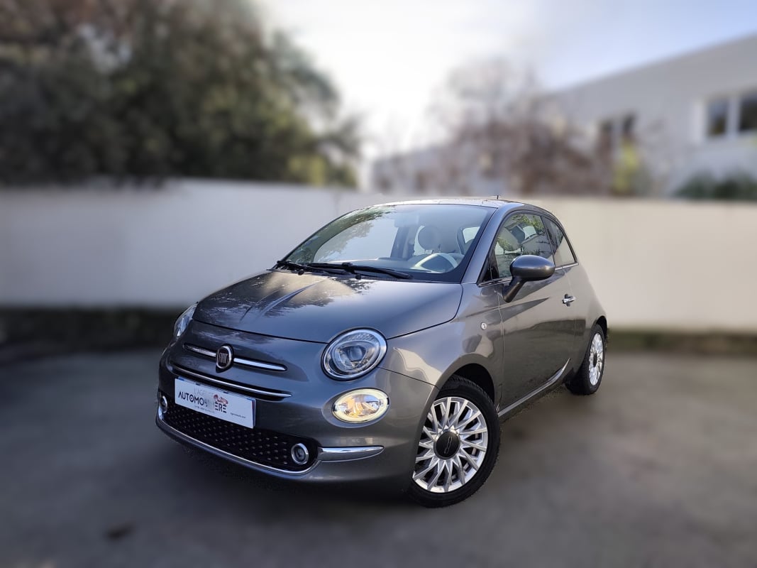 Fiat 500 1.2 65cv lounge garantit 6 mois national — 1