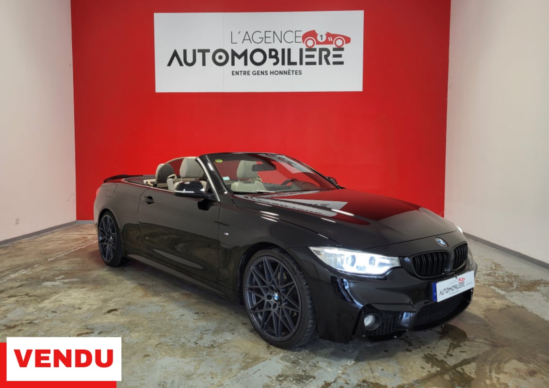 BMW Série 4 Cabriolet BMW SERIE 4 (F33) CABRIOLET 420D 184 M SPORT — 1