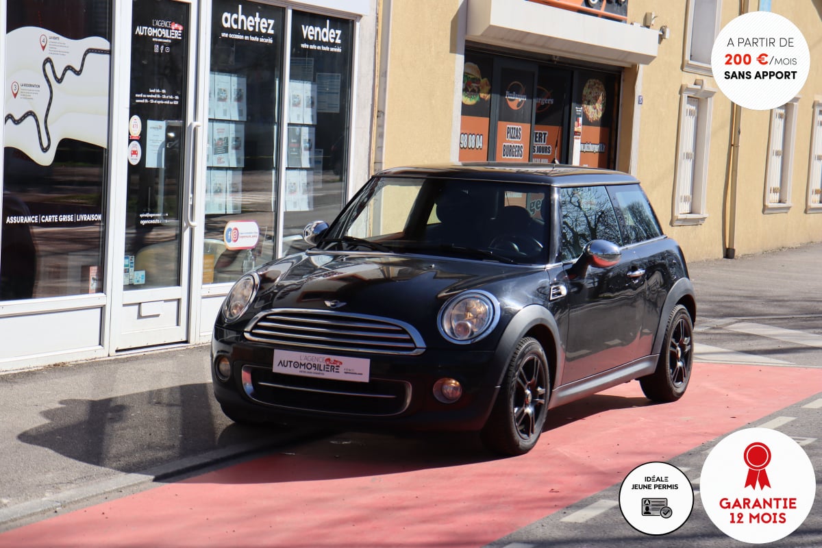 Mini Mini Cooper D 1.6 D 110 Pack Chili BVM6 (Clim, Semi-cuir, Jantes alu) — 1