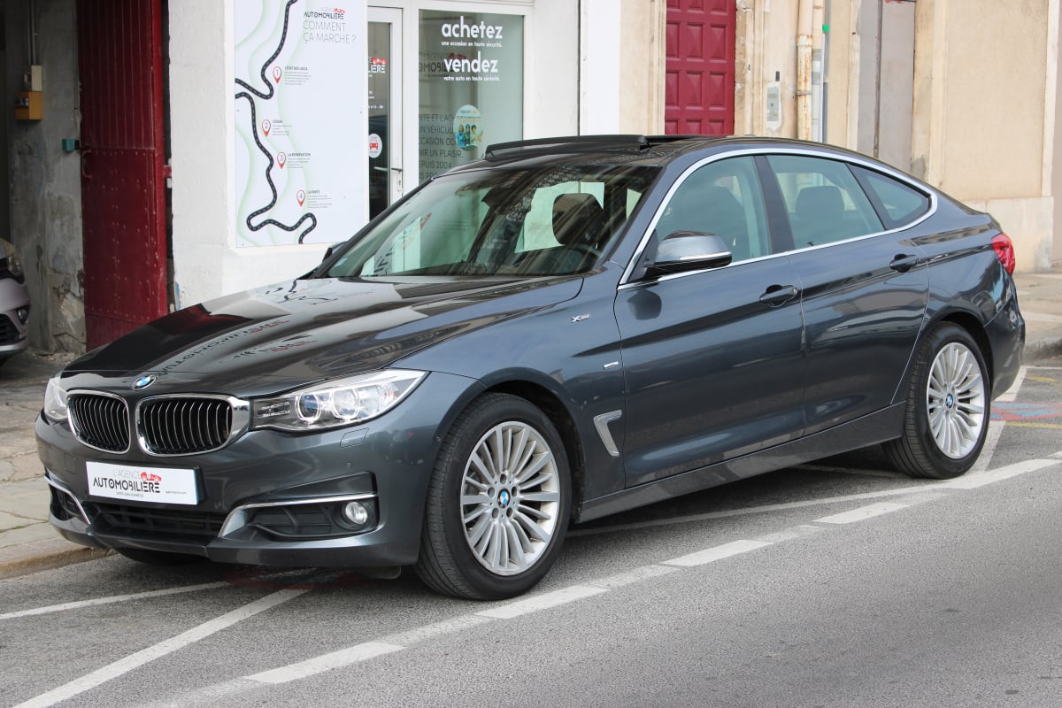 BMW Série 3 GRAN TURISMO 318d 143Ch LUXURY ( Toit ouvrant, Caméra 360°, Moteur à chaîne ... )