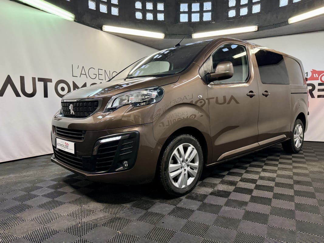 Peugeot Expert II 2.0 BLUEHDI 180 S&S EAT8 CABINE APPROFONDIE STANDARD ASPHALT (1ère main, Attelage) — 1
