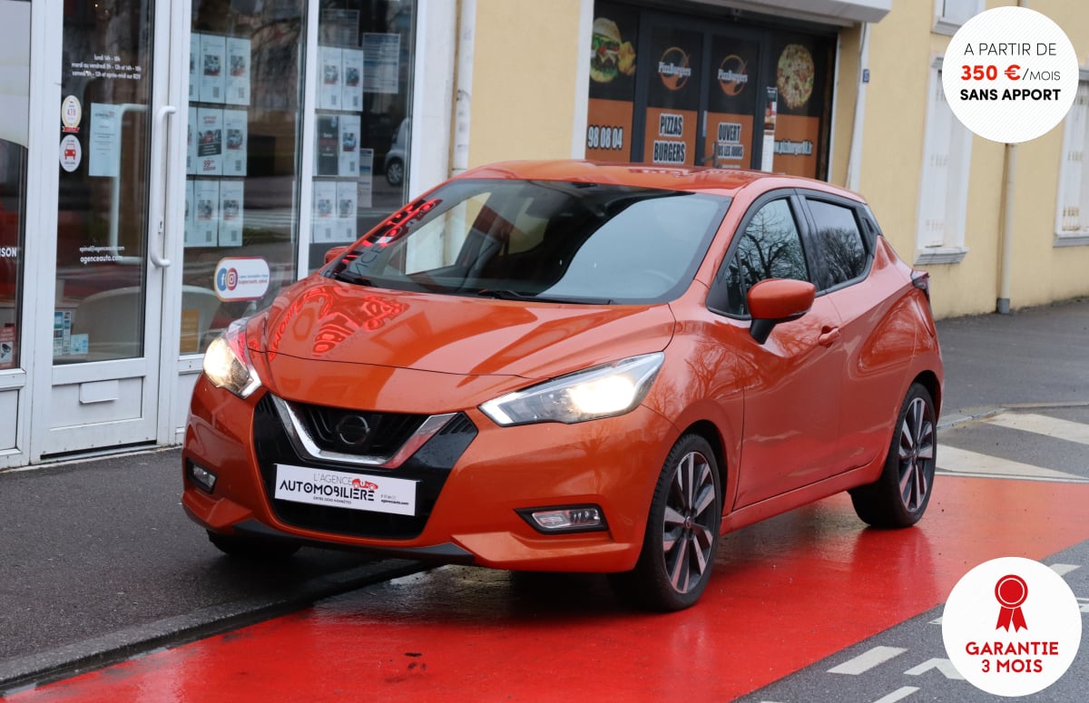 Nissan Micra 1.5 dCI 90 Tekna BVM (CarPlay, Caméra de recul) — 1