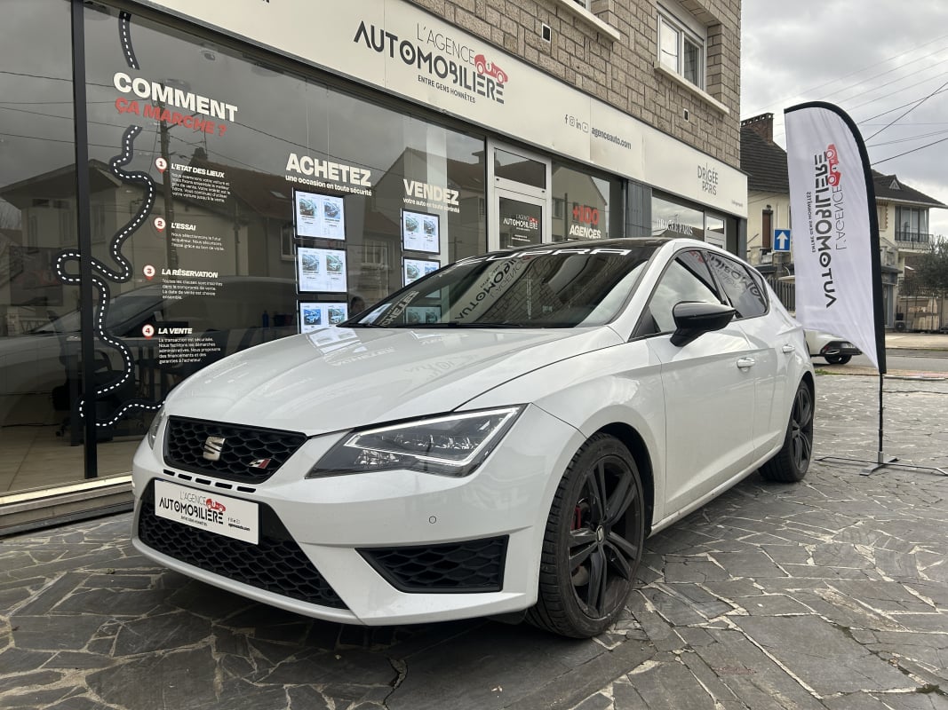 Seat Leon 2.0 TSI 265 CUPRA DSG6 - TOIT OUVRANT - SUIVI D'ENTRETIEN