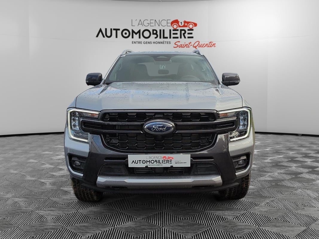 Ford Ranger DOUBLE CABINE 2.0 ECOBLUE 205 CH S&S BVA10 e-4WD WILDTRAK CAMERA 360° - tva récupérable — 2
