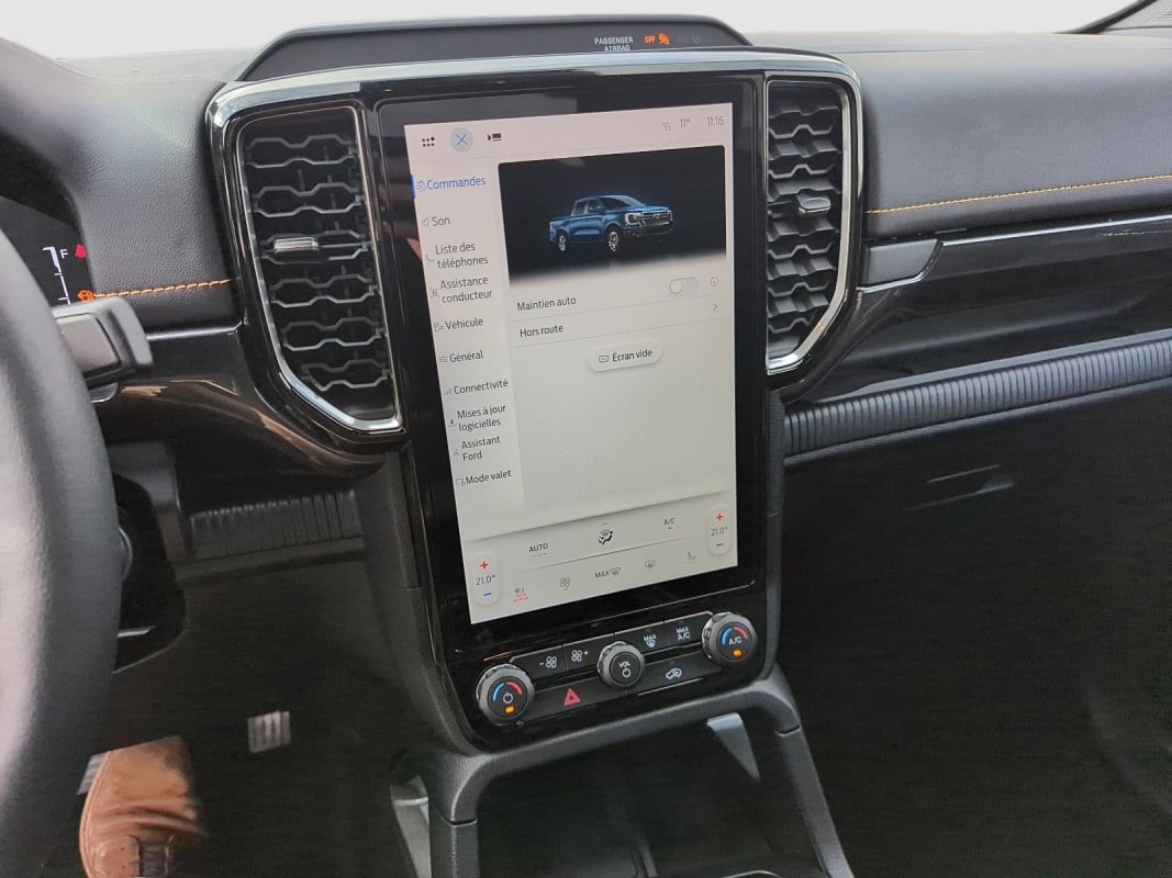 Ford Ranger DOUBLE CABINE 2.0 ECOBLUE 205 CH S&S BVA10 e-4WD WILDTRAK CAMERA 360° - tva récupérable — 28