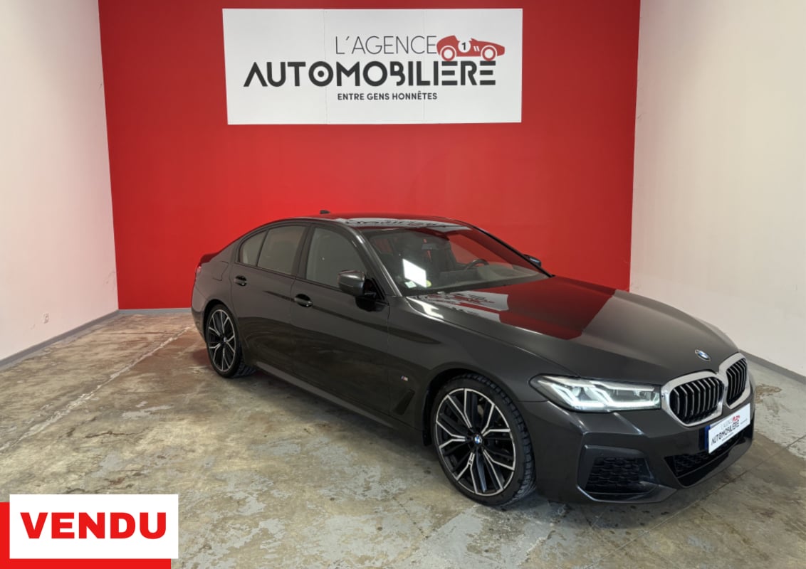 BMW Série 5 520 D BVA8 MILD HYBRIDE 190 CV PACK M INTERIEUR ET EXTERIEUR TOIT OUVRANT CHASSIS M — 1