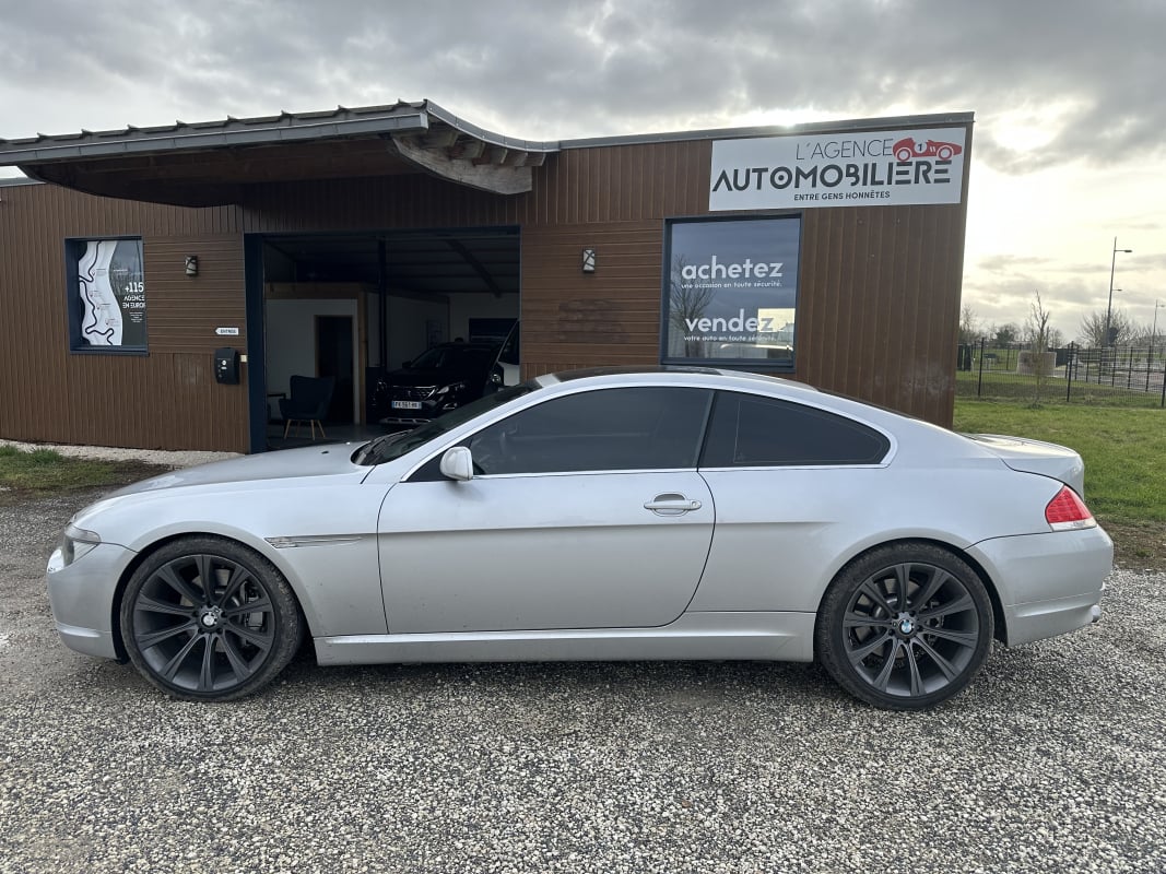 BMW Série 6 (E63) Coupé 650i 4.8 i V8 400CH BOITE MANUELLE (RARE) — 2