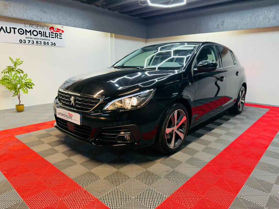 Peugeot 308 1.5 BlueHDi 130ch S&S Tech Edition EAT8– 1ère main – Suivi Peugeot — 1
