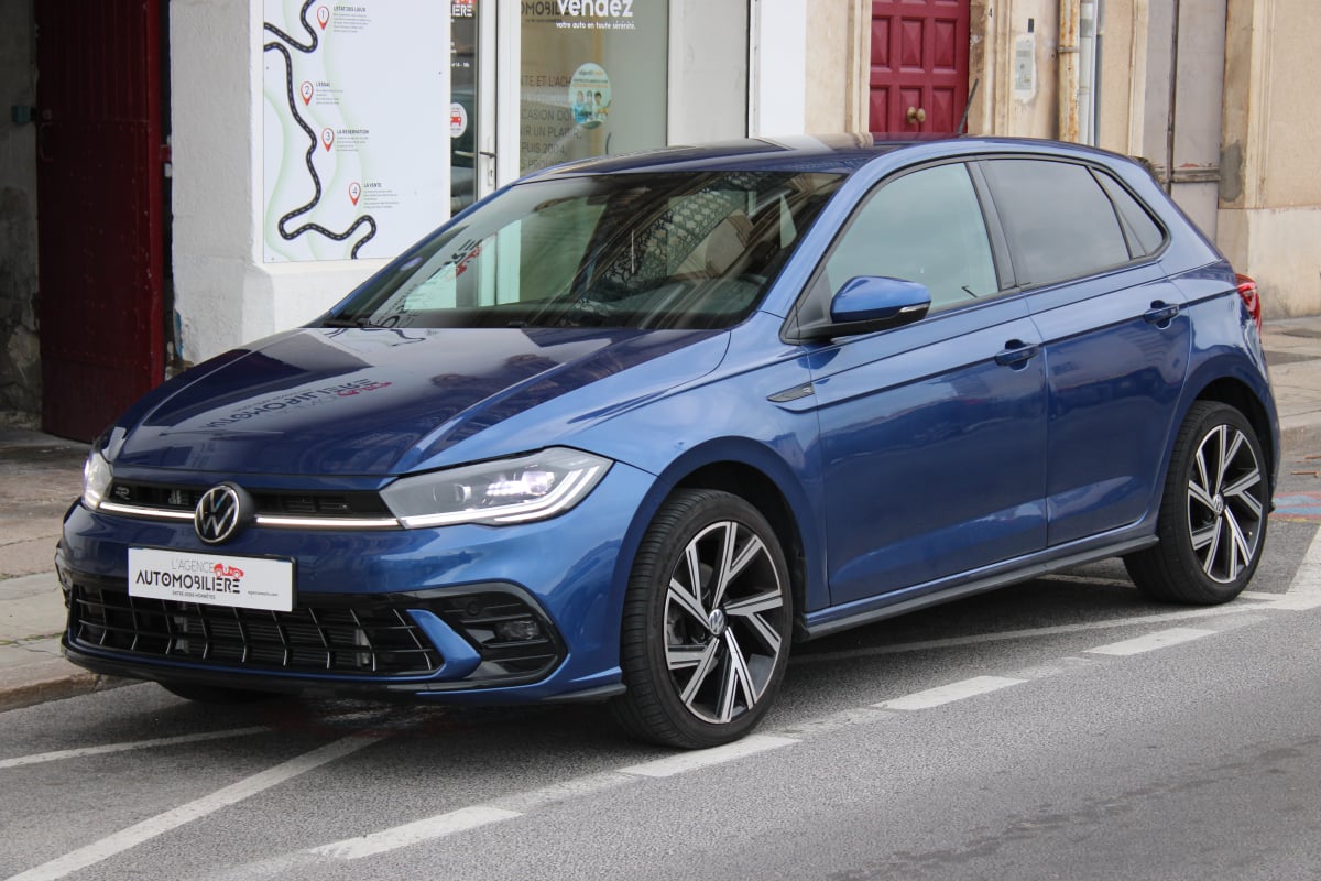 Volkswagen Polo 1.0 TSI 110 R-LINE DSG BVA ( Garantie Volkswagen, Carplay, Radar Av et Arr ... )