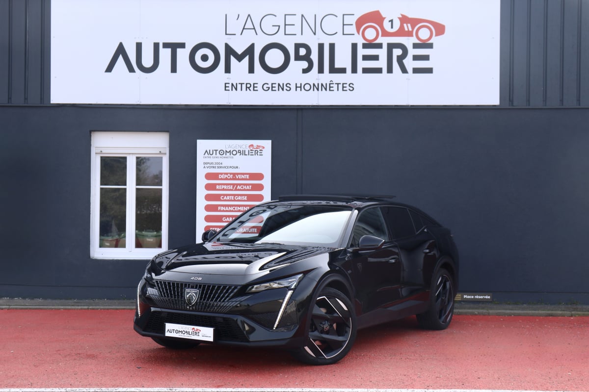 Peugeot 408 1.6 225 Plug-in Hybrid GT EAT8 (Toit ouvrant, CarPlay, Caméra 360) — 1