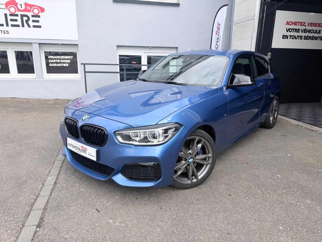 BMW Série 1 135I A (F21) MPerformance XDrive 326cv - Bleu Estoril GPS Professionnel - Harman Kardon - Suivi constructeur — 1