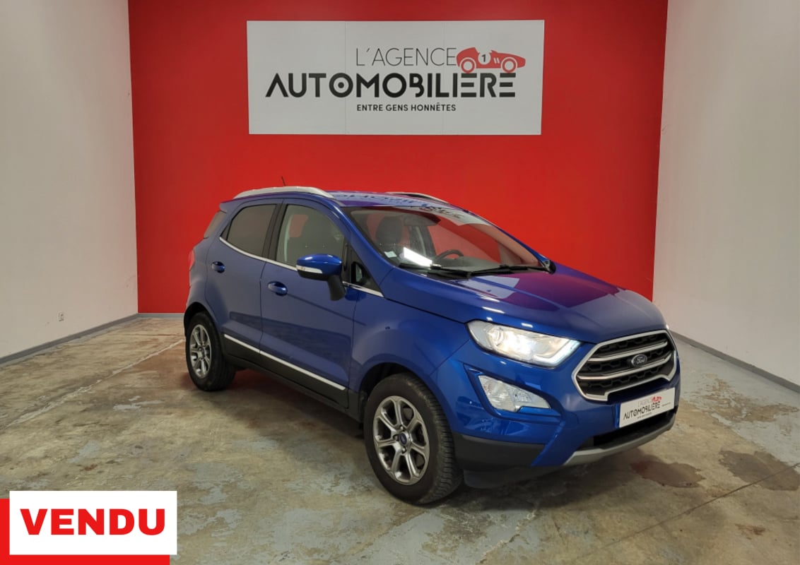Ford Ecosport 1.0 ECOBOOST 125 TITANIUM BVM6 + CARPLAY + CAMERA + ATTELAGE — 1
