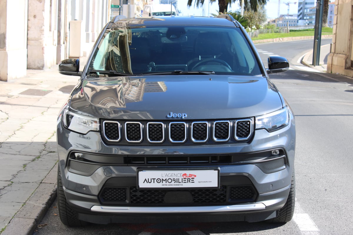 Jeep Compass 1.3 GSE T4 190H 130 4XE PHEV HYBRID 11.4KWH LIMITED E-AWD AWD ( Caméra de recul, Carplay ... ) — 2