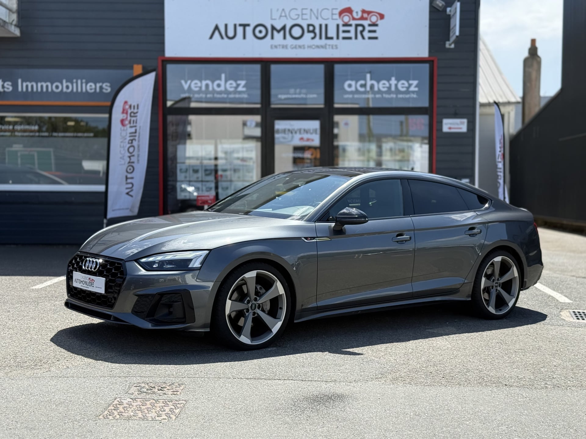 Audi A5 Sportback 2.0 40 TDI 190 S-LINE S-TRONIC BVA7 (Toit ouvrant)