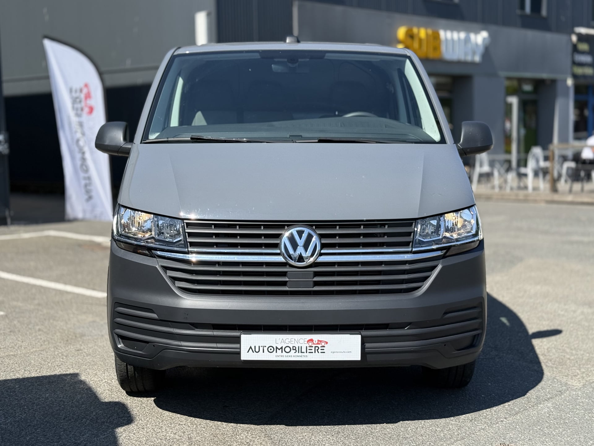 Volkswagen Transporter FOURGON T6 2.0 TDI 150 2T8 L1H1 BUSINESS BMW6 (TVA RECUPERABLE + ATTELAGE) — 2