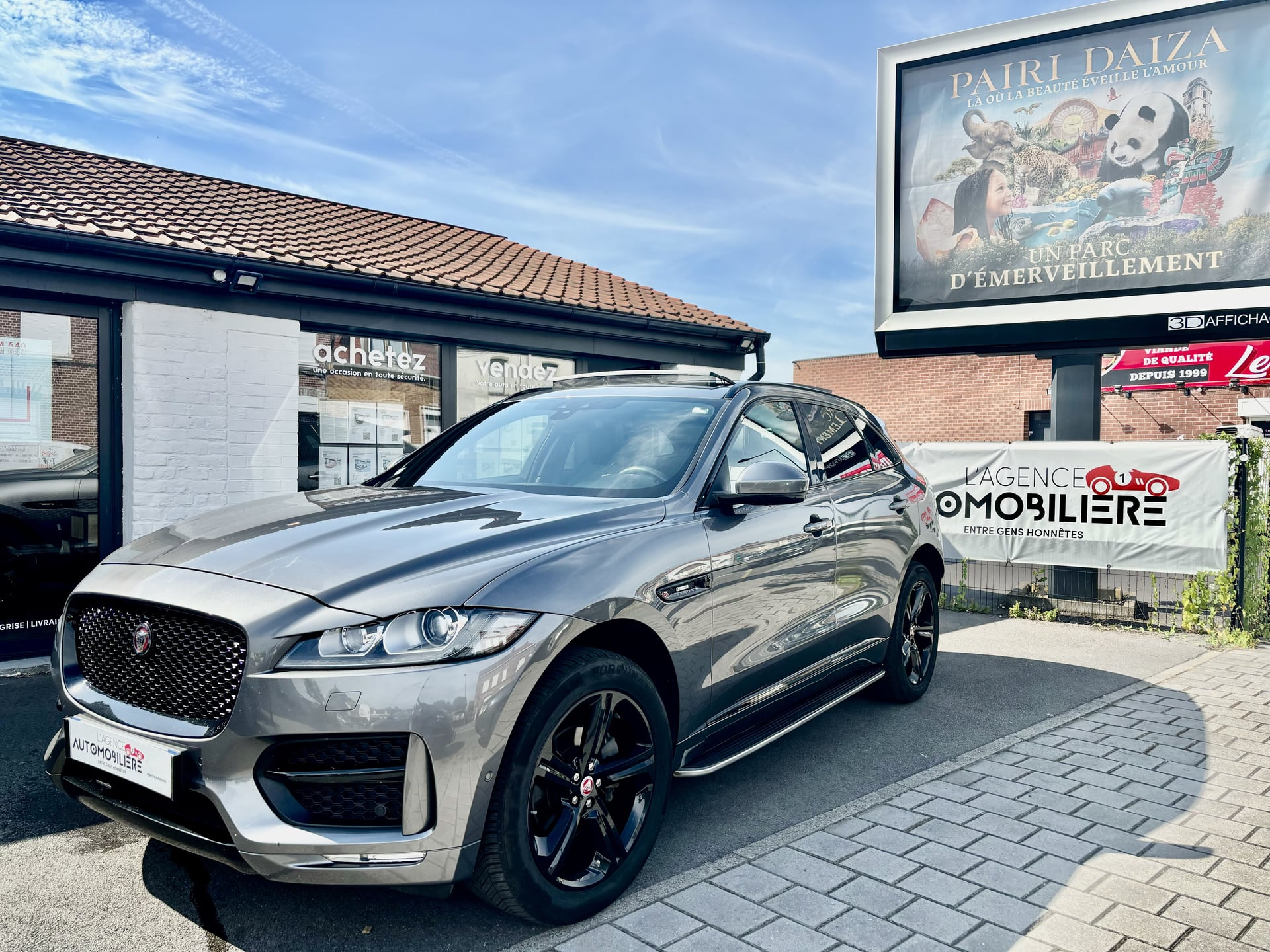 Jaguar F-Pace 4X4 2.0D 180CV R-SPORT TOIT OUVRANT